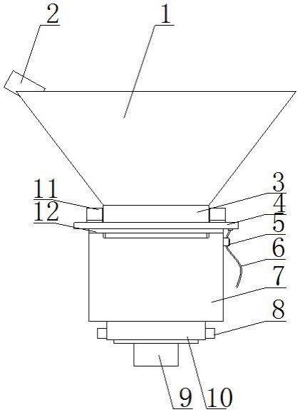 一种石灰回转窑耐碱浇注料加工用注料设备的制作方法