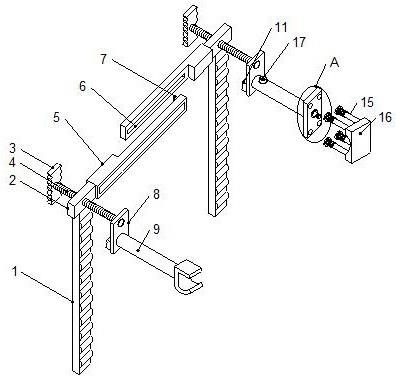 一种建筑工程监理用外墙渗水测试装置的制作方法