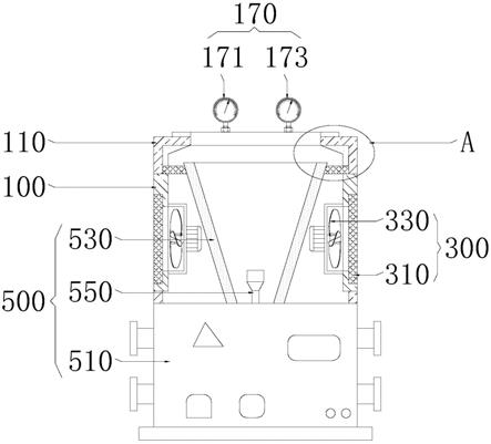 大型建筑的风冷组件及螺杆式热泵装置的制作方法