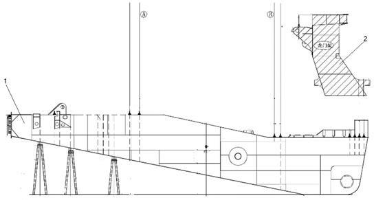 一种船舶桥架吊运方法与流程
