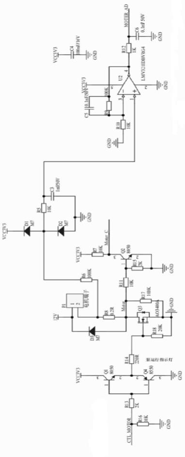 两线式直流电机堵转检测电路的制作方法