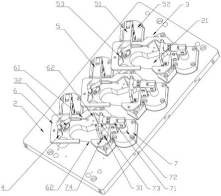 汽车涡轮增压电机盖的机加工夹具的制作方法