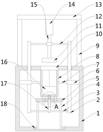 一种粉末冶金压制模具的制作方法