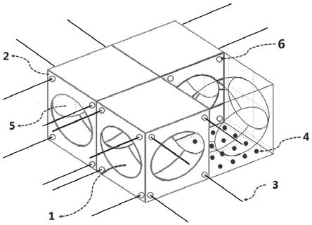 柔性拼接形式的路基通风预制构件的制作方法