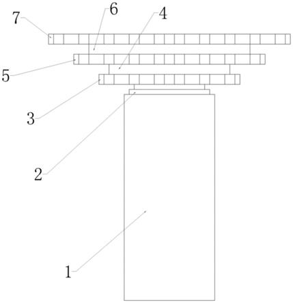 铝板格构梁大型金属斗拱的制作方法