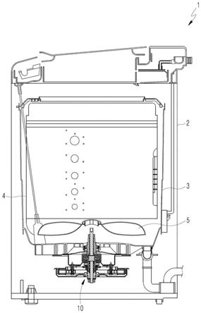 驱动部组装体以及包括驱动部组装体的顶部装载式洗衣机的制作方法