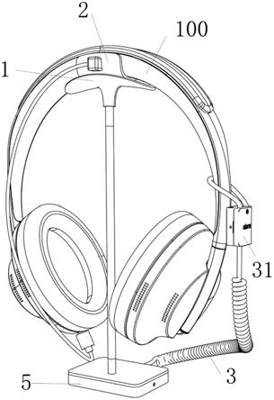 一种用于耳机展示的商品安全装置的制作方法