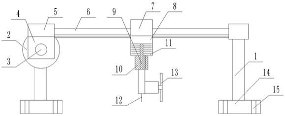 一种管道T型接口快速划线与切割施工装置的制作方法