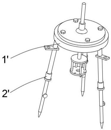 一种水利勘探用三脚架的制作方法