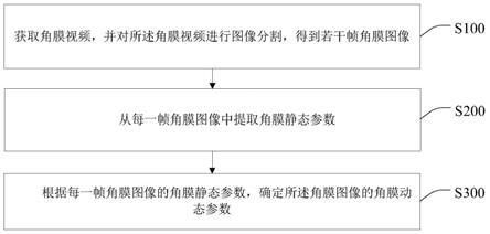 角膜动态参数提取方法及系统与流程