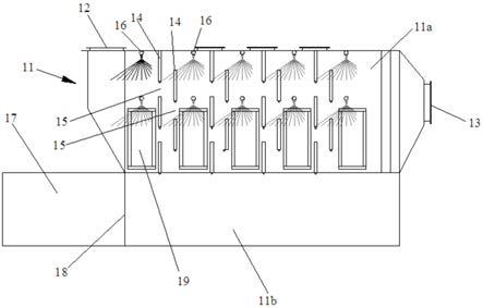 一种气体物料的冷却回收处理系统的制作方法