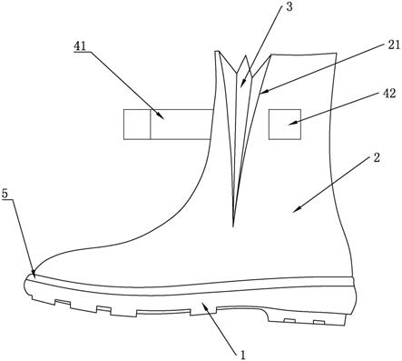 一种便于穿着的雪地靴的制作方法