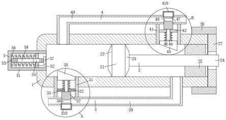 一种恒节流型缓冲结构高压油缸的制作方法