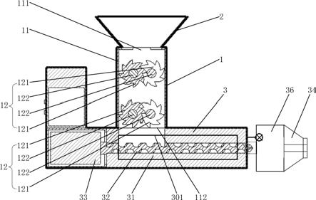 一种3D打印废料回收再生装置