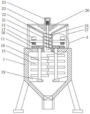 一种建筑工程施工物料混合装置的制作方法