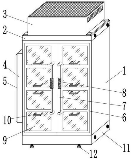 一种立式卧式可变换的冷藏柜的制作方法