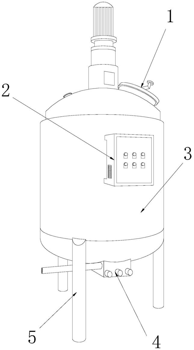一种培养基制备器用反应罐的制作方法