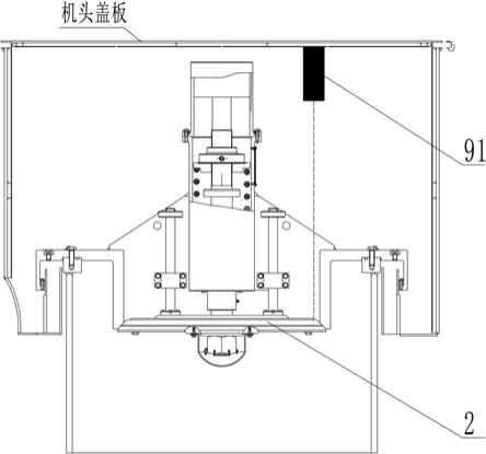 水轮发电机组大轴补气阀开度监测装置及方法与流程