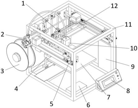 一种具有减振结构的高效3D打印机