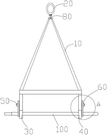 安全穿孔针吊装转移装置的制作方法