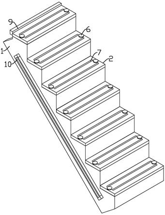 一种倒扣式装配式楼梯的制作方法