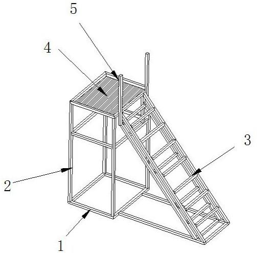 一种建筑施工脚手架以及建筑施工承载架的制作方法