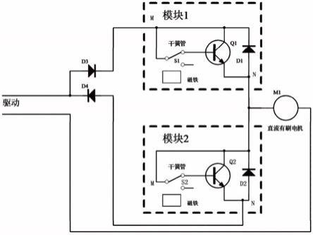 一种基于干簧管的电流放大模块以及电流放大电路的制作方法