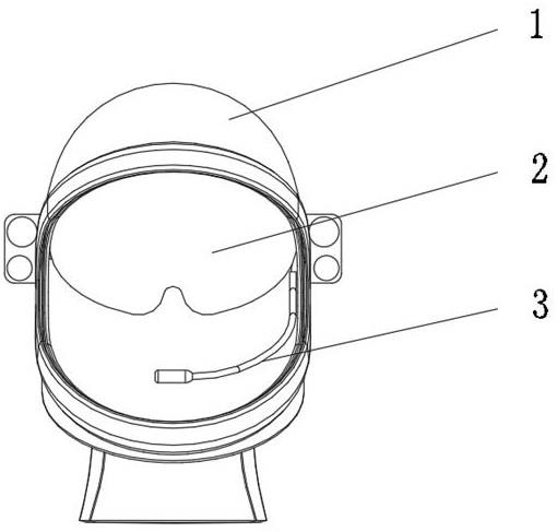 一种内置摄像头和九轴传感器的智能头盔装置的制作方法