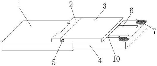 一种钢结构用板材冲孔模具定位装置的制作方法
