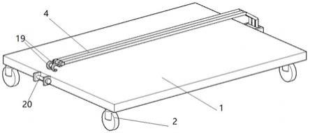 一种钢管运输用可移动平台的制作方法