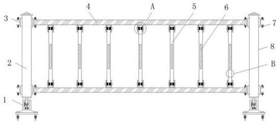 一种装配式建筑护栏的制作方法