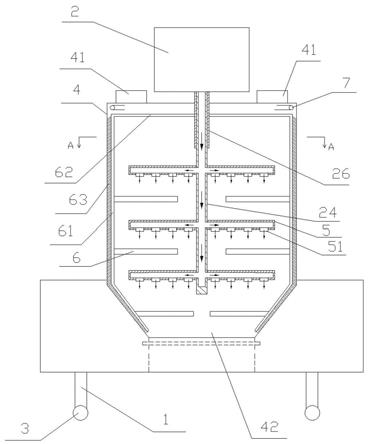 建筑施工用搅拌均匀的混凝土搅拌机的制作方法