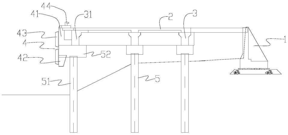 一种改建码头结构的制作方法