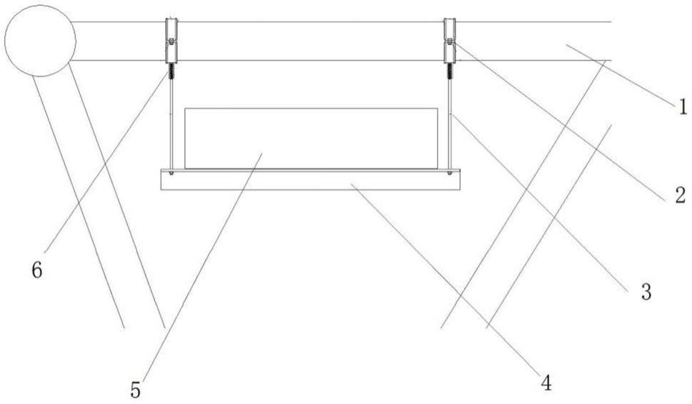 一种管桁架结构体系设备吊装专用固定装置的制作方法