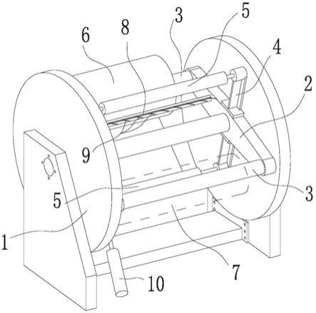 开卷机的自动换卷机构的制作方法