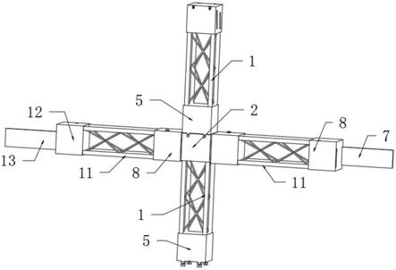 一种便于拆装的钢结构厂房用桁架的制作方法
