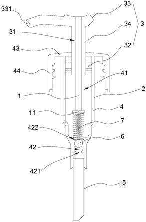 一种即热式按压泵头及容器的制作方法