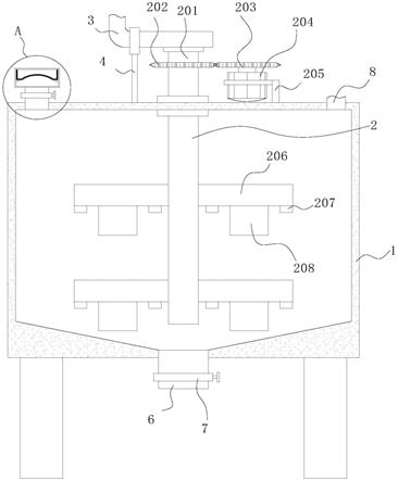 一种锅炉取样器用杂质离子去除装置的制作方法