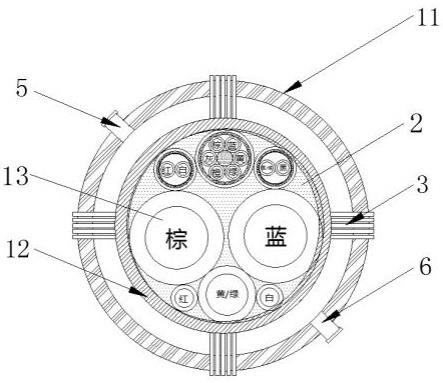 一种快速降温的充电桩电缆的制作方法