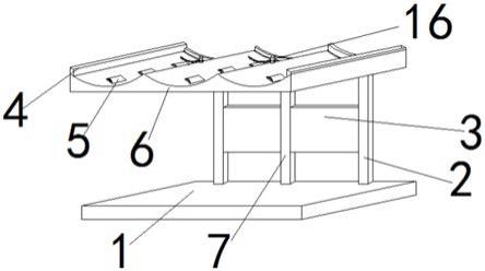 一种多功能型的公交候车亭棚顶结构的制作方法