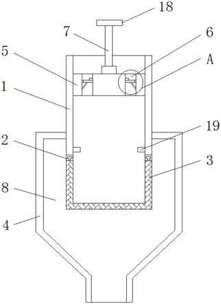 一种建筑涂料加工用过滤装置的制作方法