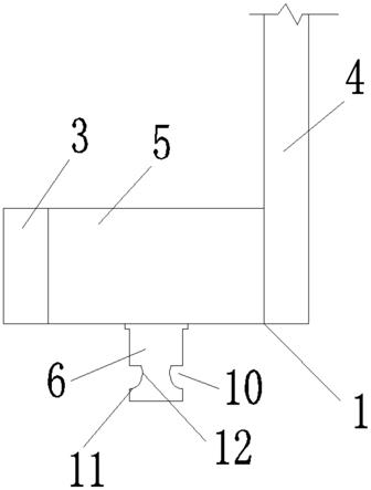 一种马桶盖安装铰链结构的制作方法