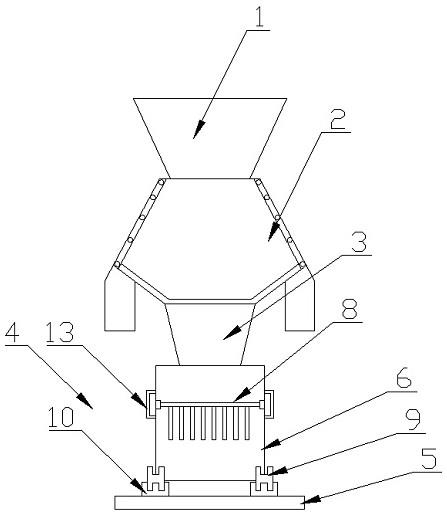 汽配弹簧成型机自动出料分拣收集装置的制作方法
