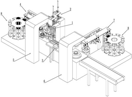 自动变速器复位弹簧组件自动生产线的制作方法