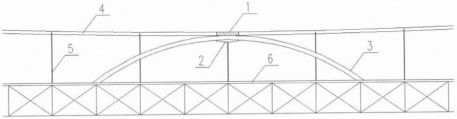 一种超大跨径悬索桥的拱形钢管中央扣结构的制作方法