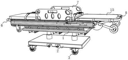 一种用于重症护理患者转运架及其制造方法