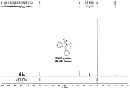 一种苯并磺内酰胺类化合物的电化学制备方法