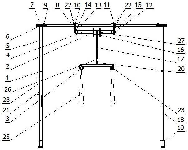 具有免工具拆装的护理用患者悬浮装置的制作方法