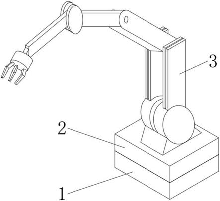 一种液压设备用的旋转式液压机械手的制作方法