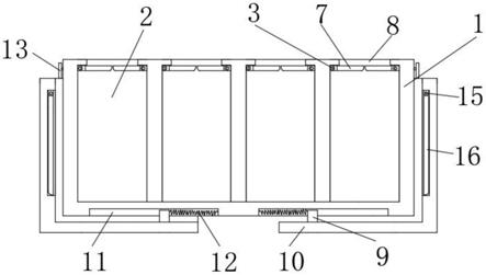 一种建筑模板组件用分类存放装置的制作方法